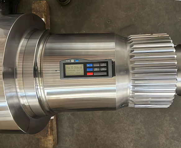 Roughness-inspection-large-diameter-shafts-custom-gear-supplier-Belon