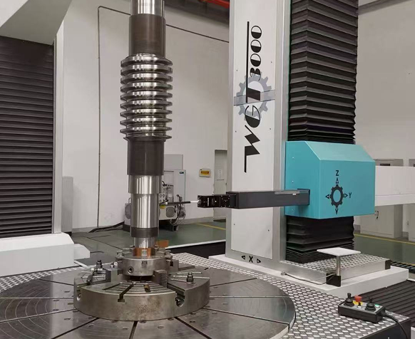 Worm-shaft-accuracy-inspection-custom-gear-manufacturer-Belon