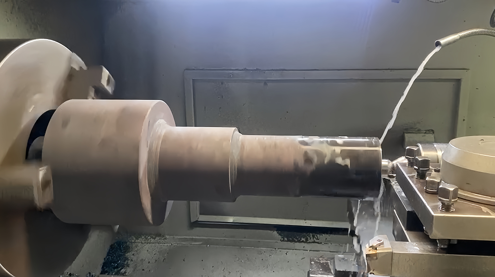 Rough-turning-large-diameter-shafts-custom-gear-manufacturer-Belon