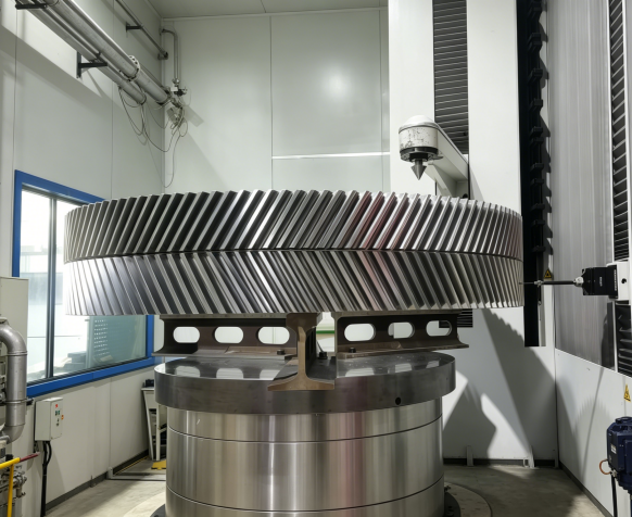 Accuracy-testing-double-helical-gear-manufacturing-company-gear-supplier-China-Belon