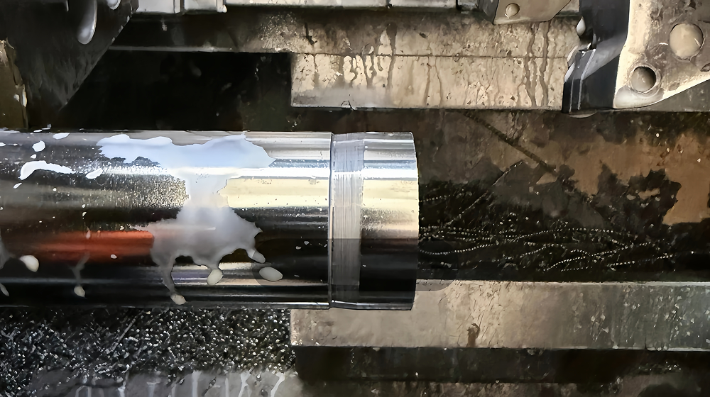 Worm-shaft-baiting-custom-gear-manufacturer-Belon-large-diameter-heavy-duty-shaft